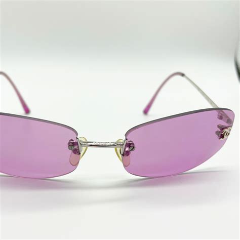 rimless sunglasses chanel